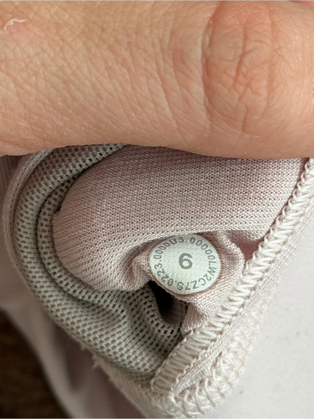 Lululemon Light Pink Sports Bra - Size 6